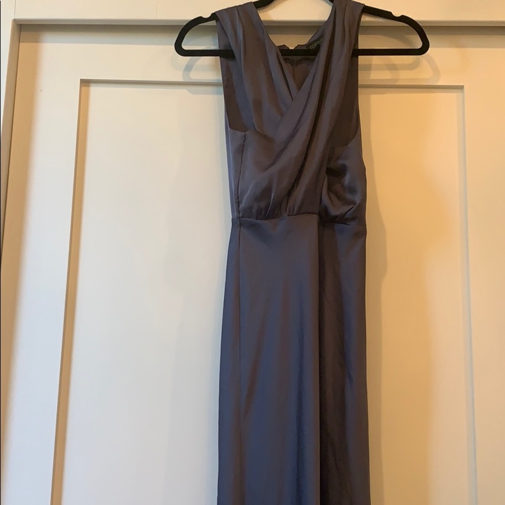 Top Shop Satin Dress - Picture 3 of 4